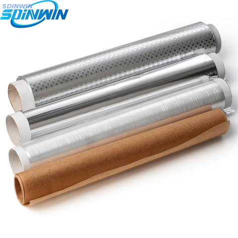 Food Grade Aluminum Foil Laminated Jumbo Roll Pet PE PA Coated Aluminum Foil Laminated Film Coil Roll